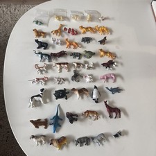 Lot of 45 Unbranded Mini PVC Animals