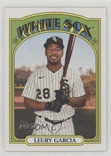 2021 Topps Heritage High Number Leury Garcia #654 2o7