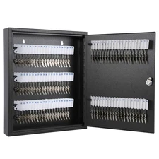 KYODOLED Key Storage Lock Box with Key, Locking Key Cabinet, 100 Key Manageme...
