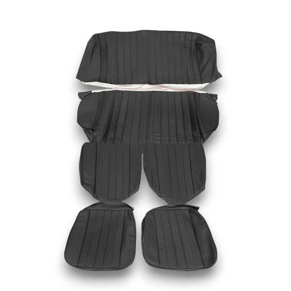 SitzbezüGe FüR Mercedes Ponton W180 W128 W121 W120 W105 Schwarz-image