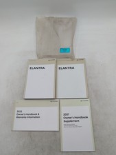 🔋2021 Hyundai Elantra Owners Manual Set With Clear Case Free Shipping 