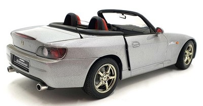 AUTOART　HONDA S2000 日本仕様  1/18　送料無料 Autoart 1/18 Scale Diecast DC24222H Honda S2000 - Met Grey With