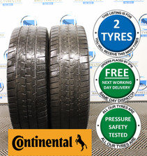 X2 PW 225/65R16C 225 65 16C CONTINENTAL VAN CONTACT 112/110R TYRES *7MM (392AP)