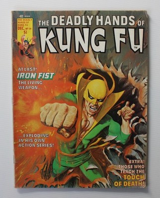 THE DEADLY HANDS OF KUNG FU Vol. 1, Number 19 1st appearance of WHITE TIGER