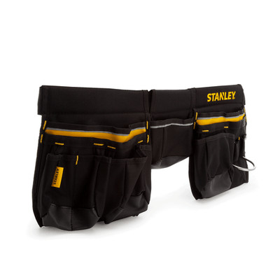 Stanley Denier Tool Apron With Belt Metal Hammer Loop Multiple Pockets 1-96-178