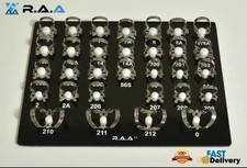 Endodontic Rubber Dam Clamps Set Endodontic 31-Pcs With Black Tray