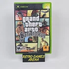 Grand Theft Auto: San Andreas (Original Xbox) Black Label CIB COMPLETE & TESTED