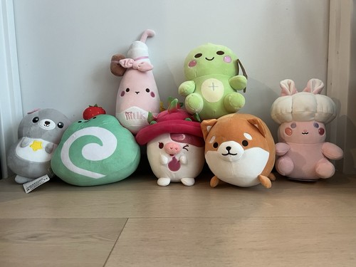 Gatcha Clawcade Edition Plush Stuffed Animals Lot of 7