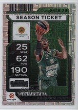 2025-26 Panini Contenders EuroLeague Hobby Kendrick Nunn #2 14mf