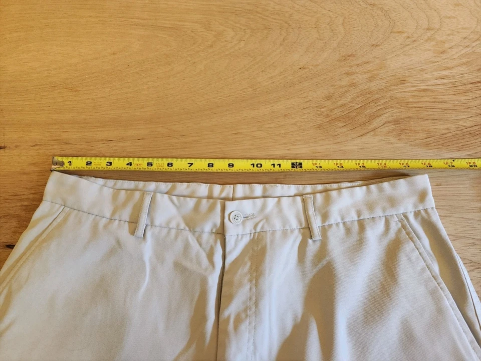 Pebble Beach Performance Men’s Golf Shorts Size 36 Ivory Comfort Hiking - Image 3 of 4