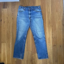 Levi's Men's 506 36x32 Vintage Orange Tab Taper Jeans Made In USA