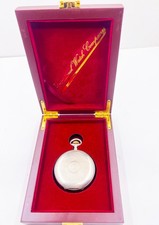 IWC Double Hunter 51.5mm Silver 800 Mechanical Pocket Watch Working