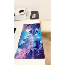Oriental Mountain  Lake Oversized Mouse Pad 23.6" X 11.5" Gaming Keyboard Mat