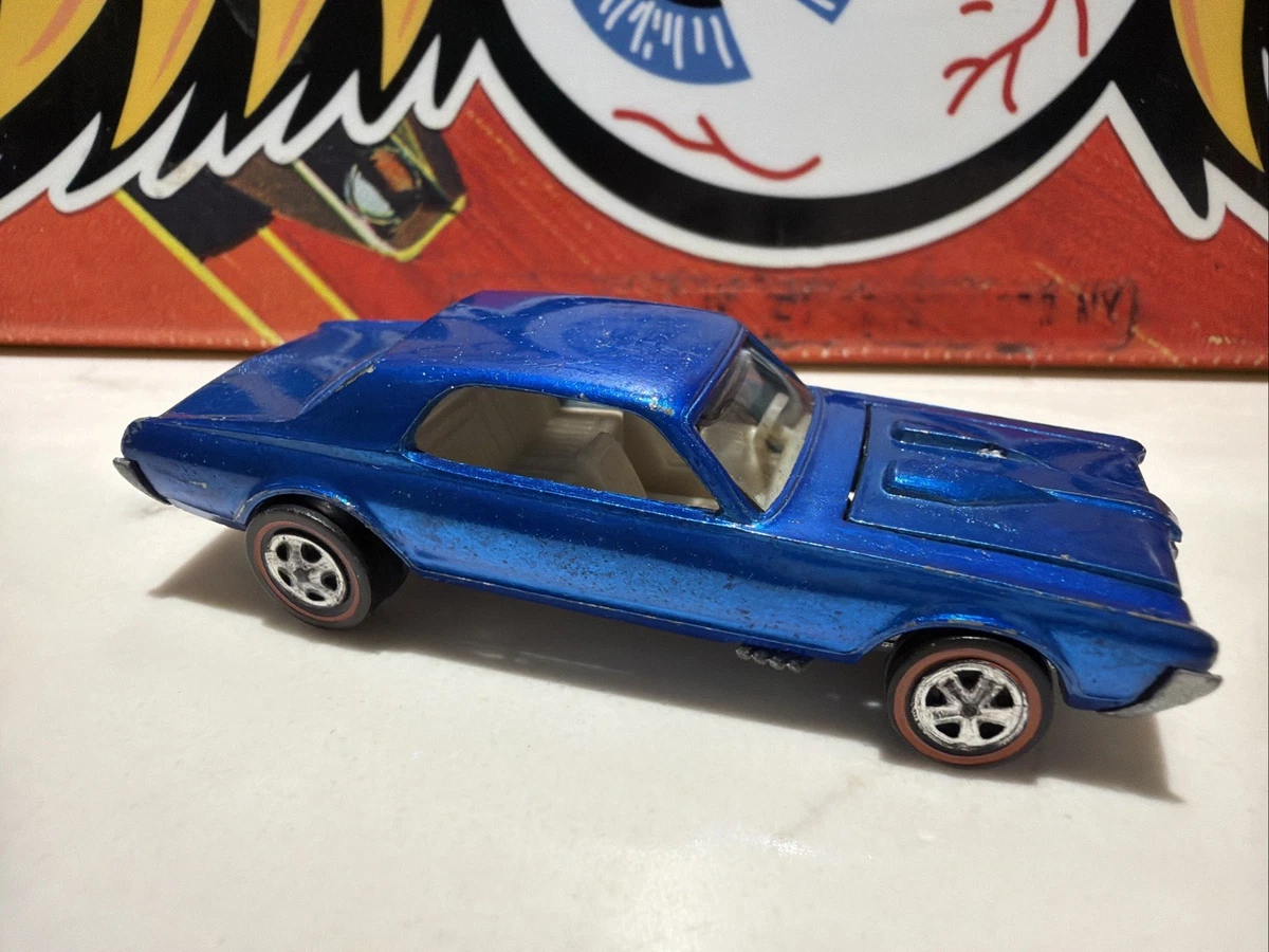 Hot Wheels Blue 1968 Year of Manufacture Vintage Manufacture
