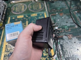 NEC PC Engine Core Grafx AC Power Adapter PAD-105 Official DC 9V 650mA w/Box-SEE