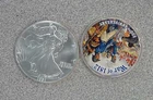 Lot of 2 American 1 oz. .999 Silver Eagles (023)