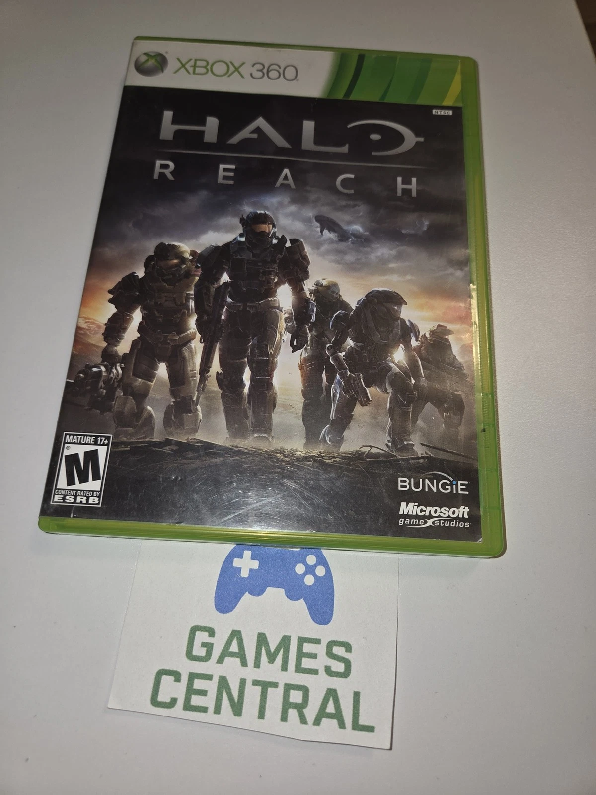 Halo: Reach (Microsoft Xbox 360, 2010) NO MANUAL