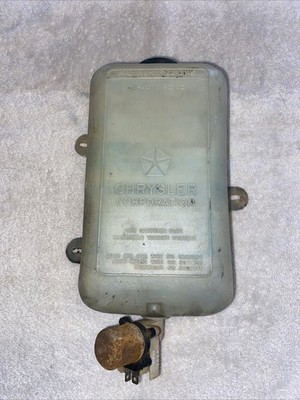 1972-1980 Dodge Pickup Truck Ramcharger Washer Reservoir With Washer Pump RARE