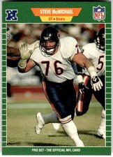 1989 Pro Set #45 Steve McMichael Chicago Bears NFL Football