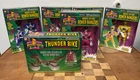 Lot of 5 Vintage Mighty Morphin Power Rangers & 1 Thunder Bike - New Sealed 1994