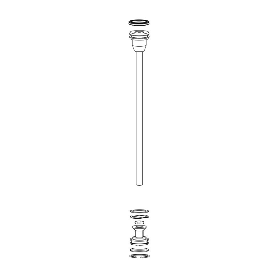 Пневматическая пружина RockShox Solo для Pike DJ 100, 11.4018.010.146