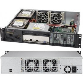 Supermicro SuperChassis 523L-505B для монтажа в стойку черный 2U 3 отсека 2 x 75290₽