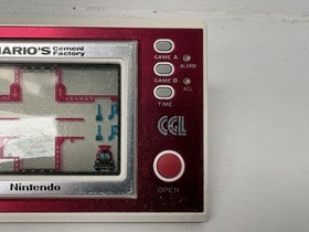 Nintendo Game & Watch Mario's Cement Factory Vintage - Not Working Spares/Repair