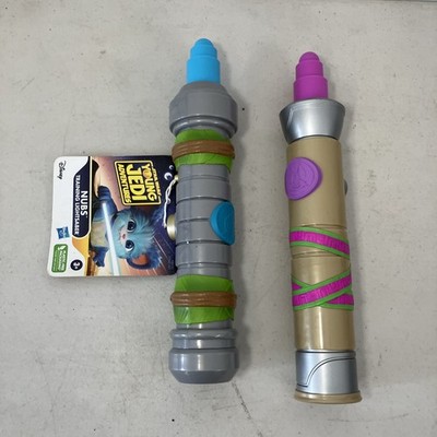 Star Wars Young Jedi Adventures Training Lightsabers - Nubs & Lys Solay