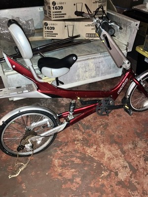GIANT REVIVE Semi Recumbent Bicycle RED | eBay