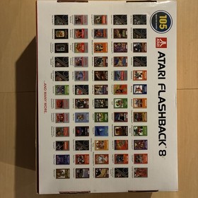 Atari Flashback Portable Black Handheld Game Console Working & Complete