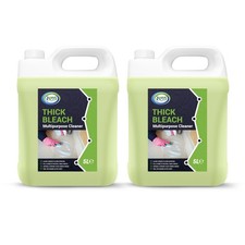 Thick Bleach 2x 5L Strong Toilet Thick Bleach Industrial Household Sanitizer WC
