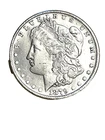 1879 s Morgan Silver Dollar, Very Good, Bright.