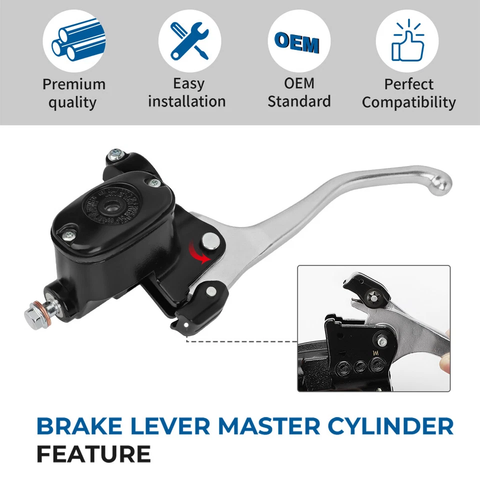 Cilindro maestro de freno delantero para Polaris Sportsman 500 Sportsman X2 500 2006-2014 Foto 4 de 4