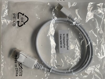 Startech 1m (3ft) Mini DisplayPort to DisplayPort 1.2 Cable, 4K x 2K mDP to Disp