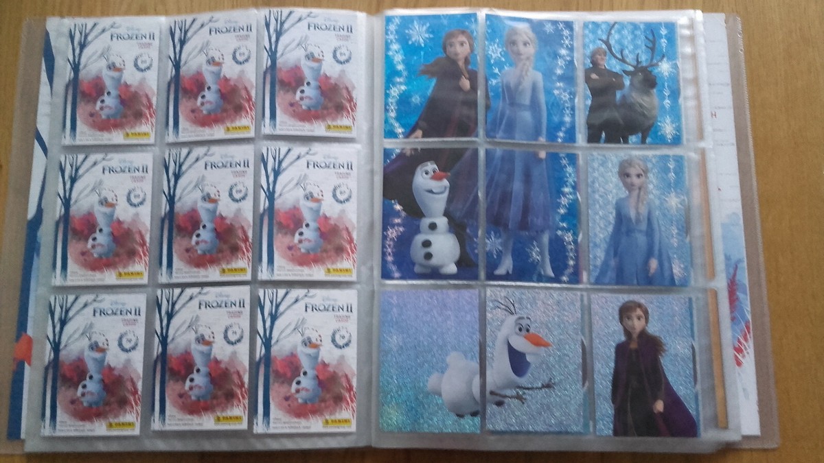 PANINI DISNEY FROZEN II COMPLETE SET 198 trading cards + limited edition  binder | eBay