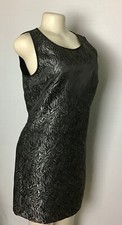 NINE WEST LADIES SLEEVELESS SIZE 8 BLACK ABOVE THE KNEE DRESS