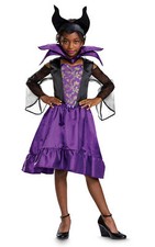 Maleficent Child Girls Costume NEW Disney Villians