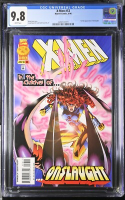 X-MEN #53 CGC 9.8 WHITE 1996, 1st appearance ONSLAUGHT by Smith & KUBERT