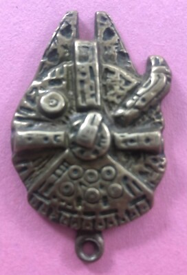 Vintage Rare MILLENNIUM FALCON Keychain 1983 Adam Joseph