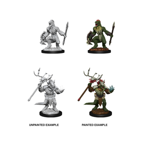 D&D Nolzur's Marvelous Unpainted Miniatures: Lizardfolk & Lizardfolk Shaman