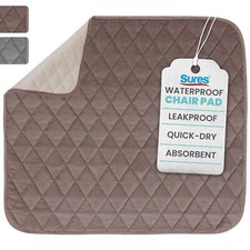 Sures Waterproof Incontinence Chair Pads 22" x 21" , Washable Seat Protector