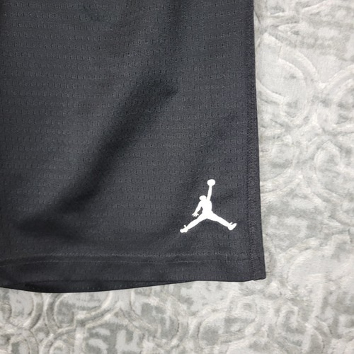 Jordan Shorts Boys XL Extra Large Black Basketball Jumpman 23 Longer Length - Picture 2 of 9