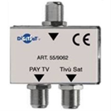 Sat 3fach F-Splitter Antenne Switch Morbido Switch Completo HD TV 3 - Foto 13