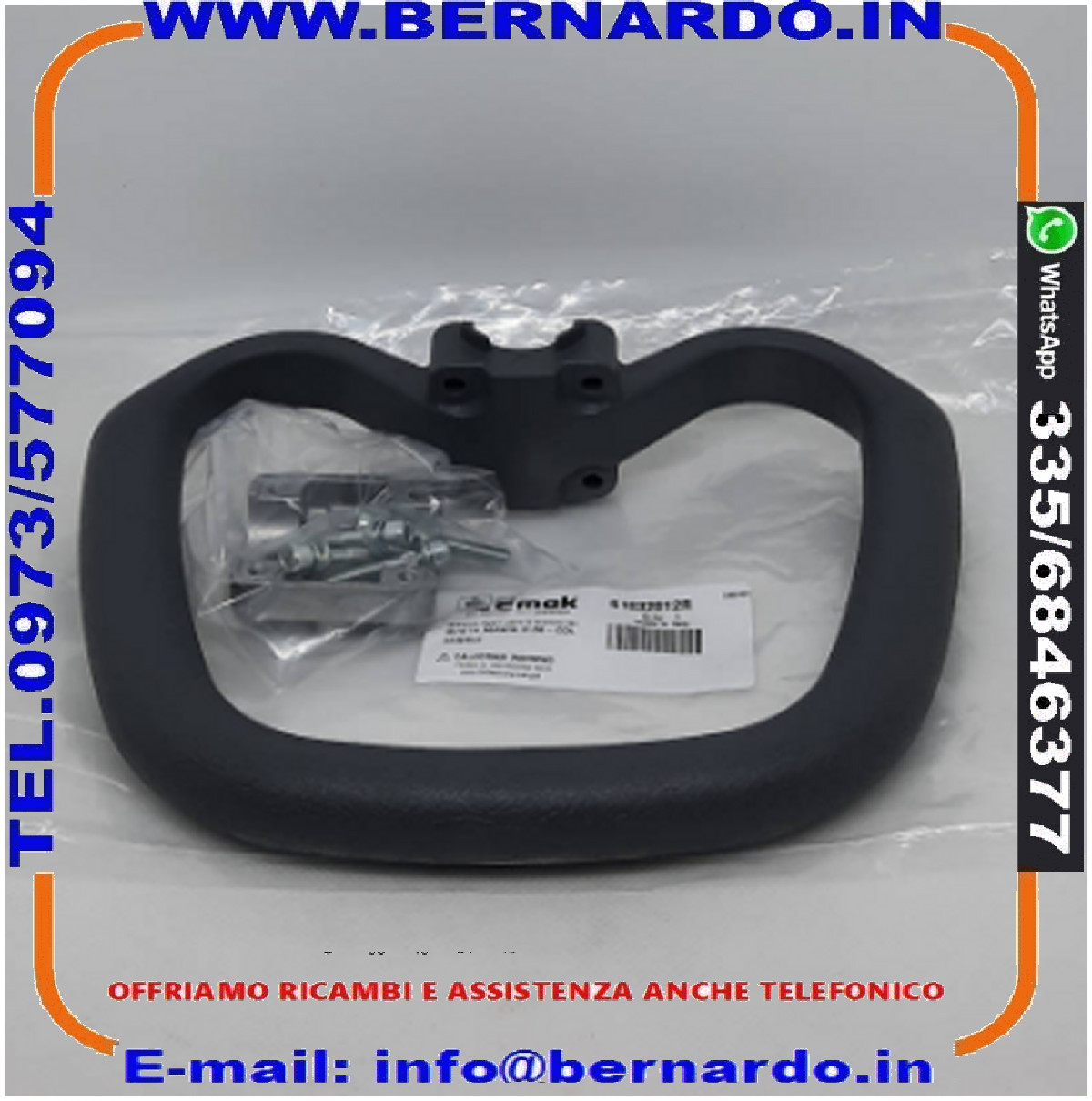 Impugnatura Decespugliatore Efco Oleo-Mac 61032012R Originale Ø26