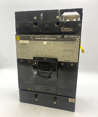 Square D MAP36600 Circuit Breaker 600A 3P 600V 3PH MAL 600 Amp 3 Pole FLAWED