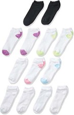 Fruit of the Loom Girls Socks, 13 Pack Ankle Value Little Girls  Big Girls 