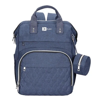 Flex Baby Diaper/Nappy Changing Backpack Bag | Baby Hospital Bag | Newborn gift
