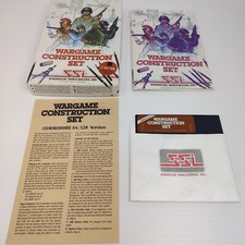 Wargame Construction Set Commodore 64/128, 1986 Strategic Simulations