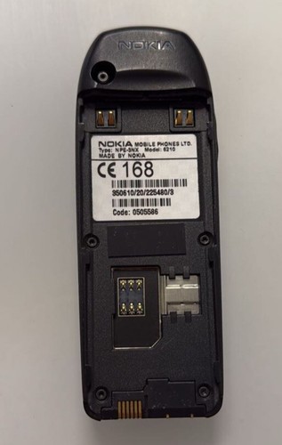 Nokia 6210 Blau (Ohne Simlock) Händler, Geprüft, Volle Funktion, Garantie LESEN - Bild 2 von 2