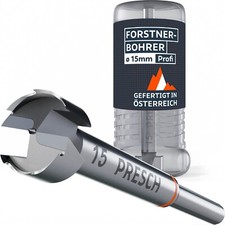Presch Forstnerbohrer Ø 15mm - Extrem scharfer, langlebiger Astlochbohrer